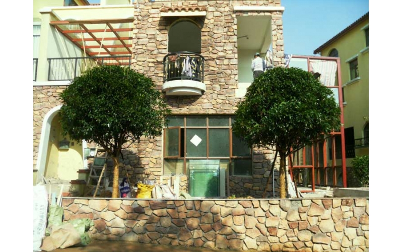 湖南華苑園林為長沙迪亞溪谷周總提供專業(yè)的別墅園林綠化服務，確保植物成活率和健康成長